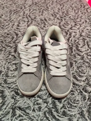 Zapatillas Bershka grises talla 39