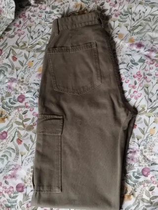 Pantalones Cargo STR Verde Oliva Talla S