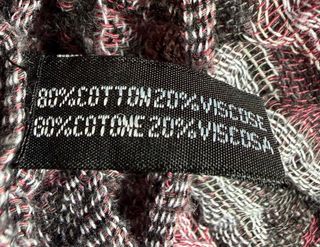 Sciarpa donna rosa e viola