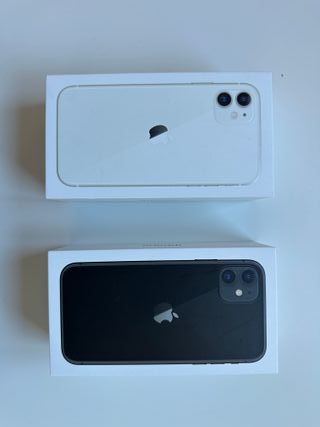 Scatole per iPhone 11 (Bianco e Nero)