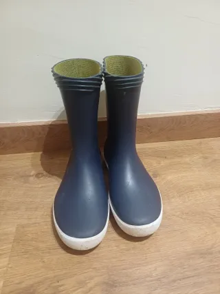 Botas de agua infantiles azules