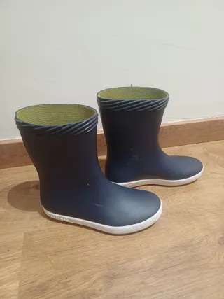 Botas de agua infantiles azules
