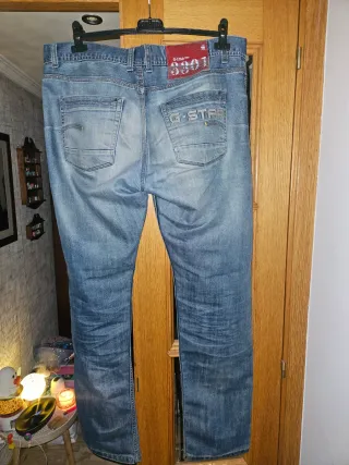 Pantalón Vaquero G-Star RAW Azul Talla XXL
