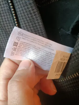 Pantalón pitillo mujer Lloyd's negro/marrón