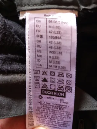 Pantalón montaña y nieve Hombre Quechua SH100