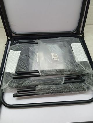 Tavolo pieghevole AKTIVE 63162 in alluminio con 4 sgabelli in acciaio