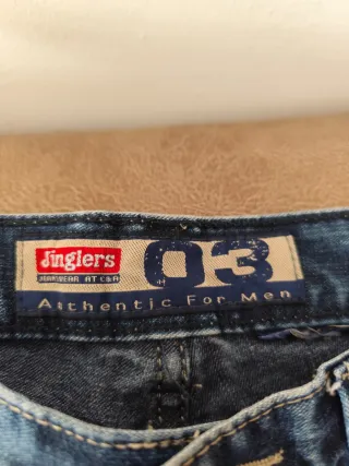 Pantalón vaquero hombre azul talla L