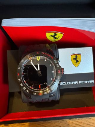 Reloj Ferrari Edición Única Negro/Rojo