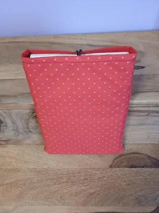 Funda libro diseño oriental con bolsillo