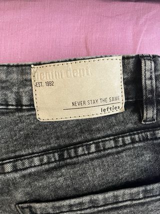 Pantalones vaqueros Lefties grises hombre Talla 36