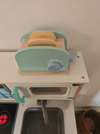 Cocinita de madera Aldi