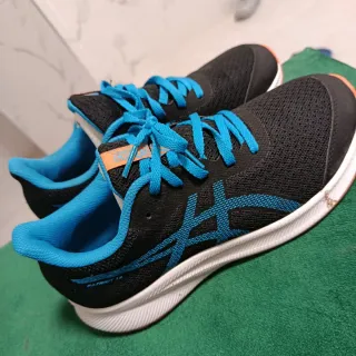 Deportivos chico ASICS Negro/Azul