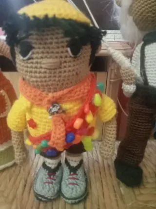 Muñecos crochet hechos a mano