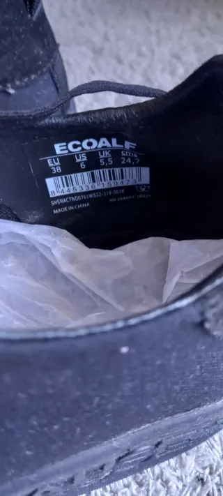 Zapatillas Ecoalf Negras Talla 38