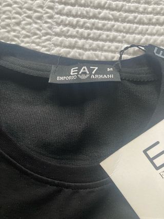Sudadera EA7 Emporio Armani Talla M Negra