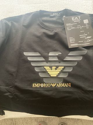 Sudadera EA7 Emporio Armani Talla M Negra