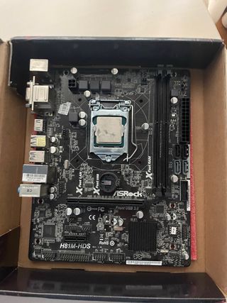 Scheda Madre ASRock H81M-HDS Intel 4 Gen