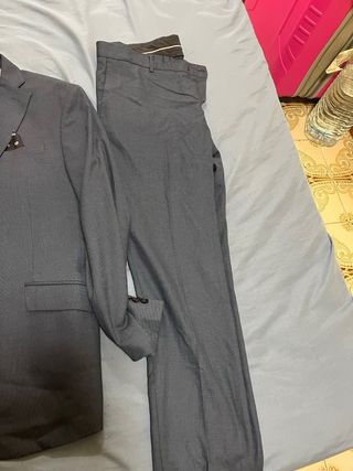 Traje Zara Azul Marino