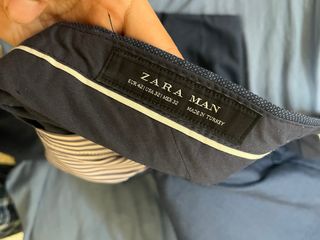 Traje Zara Azul Marino