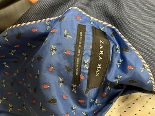 Traje Zara Azul Marino