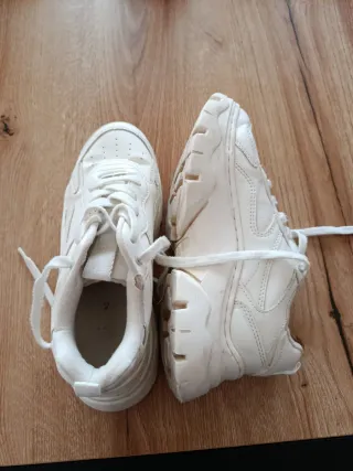 Bambas Zara plataforma talla 36