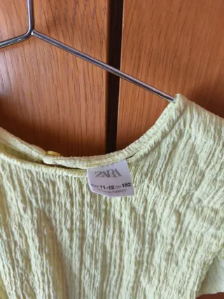 Mono pantalón ZARA amarillo niña 11-12 años