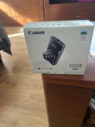 Cámara Canon IXUS 160 Plata/Blanca