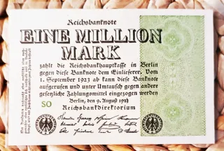 3 Billetes Alemanes 1 Millón de Marcos