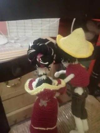 Muñecos crochet película Coco