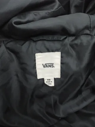 Plumas largo Vans unisex negro