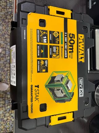 Nivel Láser DEWALT Verde 3x360°