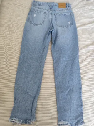 Jeans vaqueros desgastados
