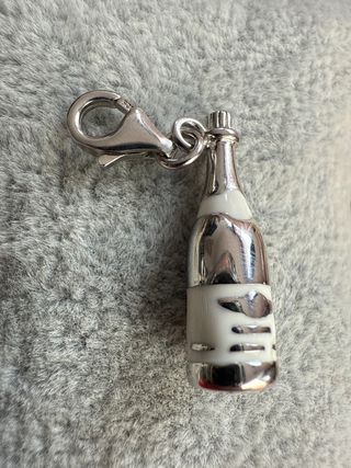 Charm Plata de ley 925 Botella Champán