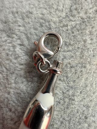 Charm Plata de ley 925 Botella Champán
