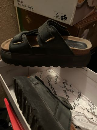 Sandali Acunpuncture neri