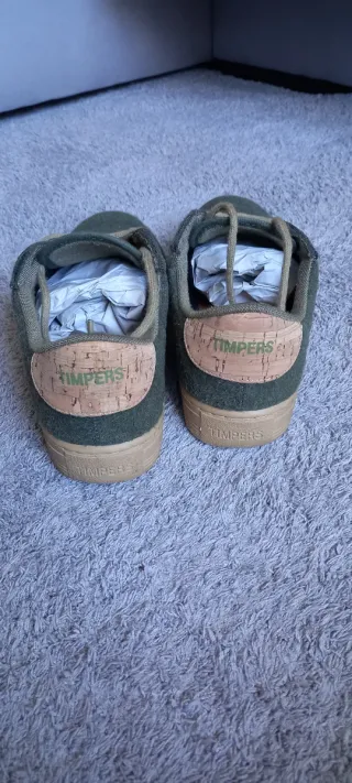 Zapatillas Timpers T.38 Verdes