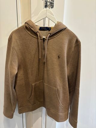 Sudadera Polo Ralph Lauren Marrón Cremallera