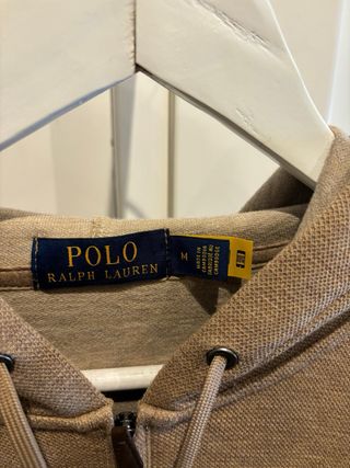 Sudadera Polo Ralph Lauren Marrón Cremallera