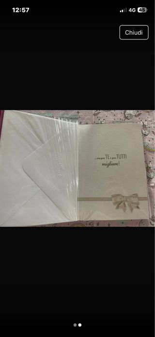 2 biglietti auguri Natale gatto Hallmark