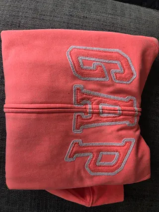 Sudadera GAP Talla S Rosa Cremallera