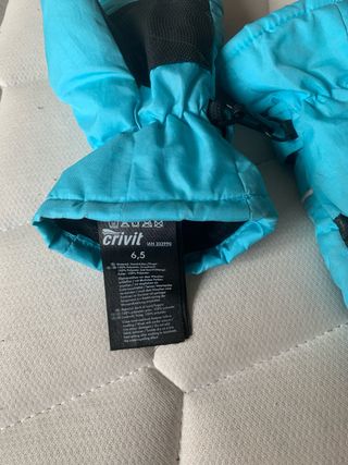 Guantes Crivit Talla 6.5 Azules