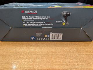 Llave de impacto Parkside 20V 1356 Nm