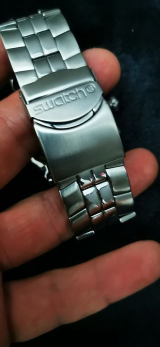 Orologio Swatch Cronografo Bianco