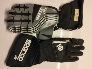 Guantes de Karting Sparco Negros