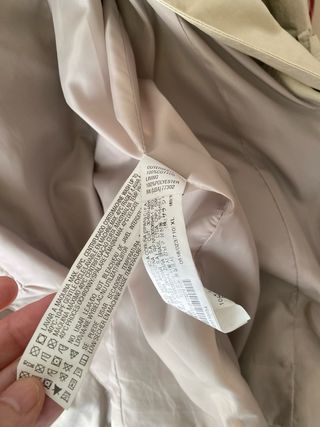 Gabardina Zara Basic