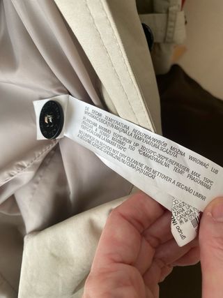 Gabardina Zara Basic