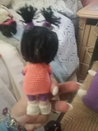 Muñecos crochet Monstruos S.A.