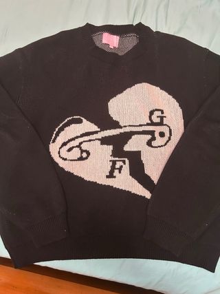 Jersey Fake Gods Corazón Roto Negro Rosa