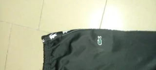 Pantalone Lacoste nero taglia XS