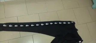 Pantalone Lacoste nero taglia XS